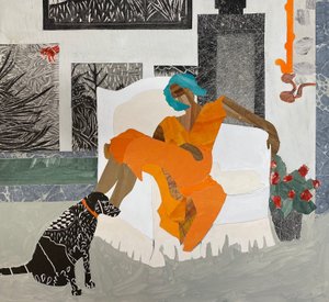 Är det dags för en promenad Collage av Dione Verulam