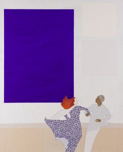 Klein inspireras av Dancing, 2020 (collage) av Dione Verulam