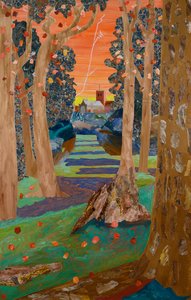 St Albans, 2025 (collage) av Dione Verulam