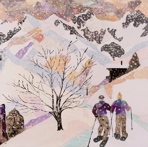 Walking to Lunch, 2015 (collage)