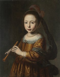 Porträtt av Elizabeth Spiegel, 1639