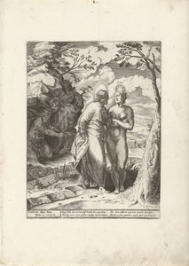 Kristus älskar sanningen, men den hatas av ogärningsmän. Triumph of Truth (serietitel) av Dirck Volckertsz. Coornhert