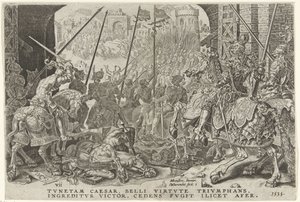 Inname van Tunis, 1535 Overwinningen van Karel V (serietitel) Karl den store V. imp. välja. max. seger, den viktigaste av många (serietitel) av Dirck Volckertsz. Coornhert