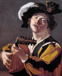 Luthspelaren av Dirck van Baburen
