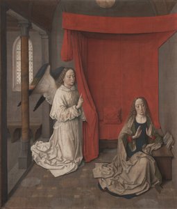 Bebådelsen, ca 1455