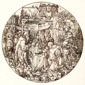 Magi tillber barnet Jesus