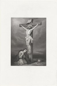 Maria Magdalena vid korset av Dirk Jurriaan Sluyter