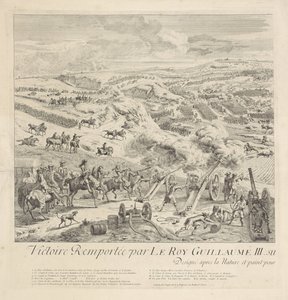 Slaget vid Drogheda på Boyne, 1 juli 1690 (vänster sida)