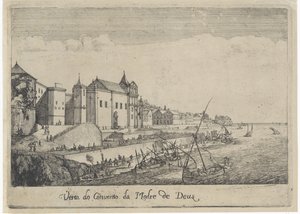 Utsikt över Guds moders kloster i Lissabon Vista do Convento da Madre de Deus (titel på objekt) Utsikt över Lissabon (serietitel)