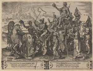 Rikedomens triumf, 1564 av Dirk Volkertsz. Coornhert