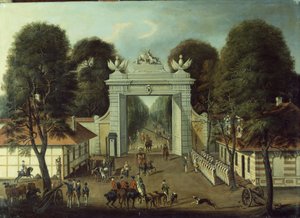 Jaktstuga i Potsdam, ca 1735 av Dismar Degen