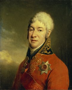 Porträtt av Ivan Vladimirovich Lopukhin 1756-1816, filosof, mystiker, författare och humanitär, 1802-1804