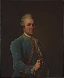 Porträtt av statsmannen och reformatorn greve Jacob Sievers 1731-1808, 1779