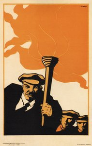 Lenin, 1919 av Dmitriy Stakhievich Moor