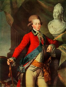 Porträtt av Alexandr Dmitrievich Lansky, 1782, 1965.