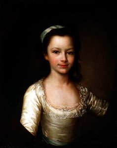 Porträtt av Contess Ekaterina Artemieva Vorontsova (1780-1836) slutet av 1780-talet