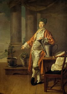 Ryska: "Porträtt av P.A.Demidov" Porträtt av Procope Demidov