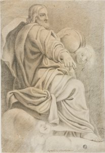 Sittande Kristus av Domenichino