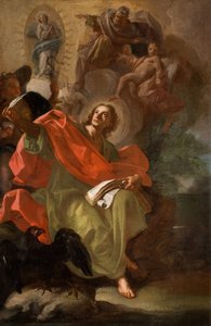 Saint John the Divine, 1710.