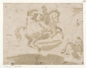 Den helige Georgs drakkamp av Domenico Beccafumi