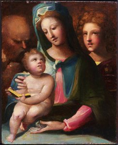 Den heliga familjen av Domenico Beccafumi