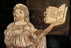 Sibyllan (marmor) av Domenico Beccafumi