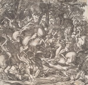 Ridtävling av Domenico Campagnola