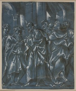 Hyllningspengarna av Domenico Campagnola