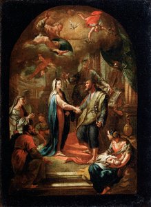 Marias och Josefs äktenskap, 1700- eller tidigt 1800-tal