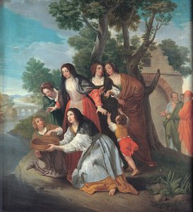The Vestal Tuccia, andra hälften av 1700-talet.