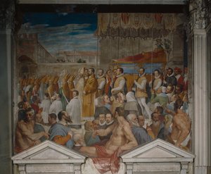 Procession av Saint Antoninus kropp, 1589 (freso)