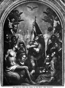 Martyr-helgonen i tillbedjan av den helige Ande, 1603