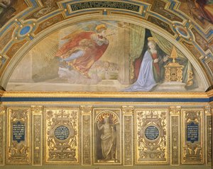Bebådelsen av Domenico Ghirlandaio