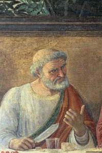 Den sista måltiden, 1480 av Domenico Ghirlandaio