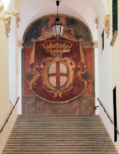 Republiken Genuas vapen (Fresco