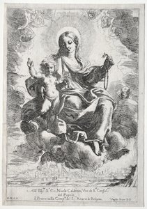 Madonna från Rosenkransen av Domenico Maria Canuti