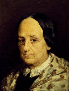 Porträtt av Luisa Ruggeri, av Domenico Morelli (1823-1901) av Domenico Morelli