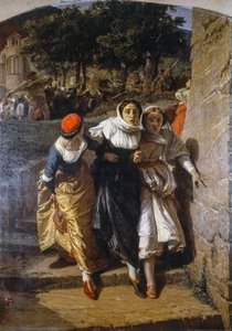 sicilianska vesper av Domenico Morelli