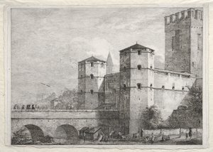 München-Hohenschwangau, Bayern av Domenico Quaglio