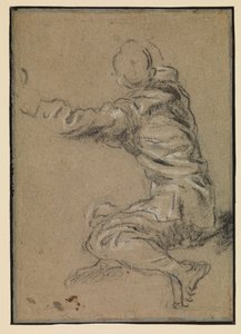 Man sittande, 1500-talet av Domenico Robusti Tintoretto