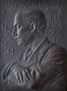 Porträtt av Ugo Ojetti av Domenico Trentacoste