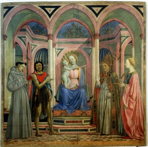 Saint Lucia av Magnoli altartavla, ca 1447