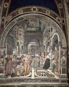 Påven Celestine III (ca 1106-1198) beviljar sjukhuset i Siena autonomi, 1442