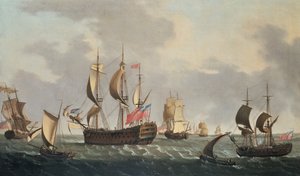 Royal Squadron utanför kusten av Dominic Serres