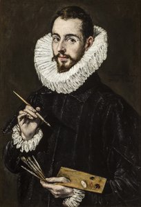 Porträtt av Jorge Manuel Theotokopoulos 1578-1631, ca 1600-1605.