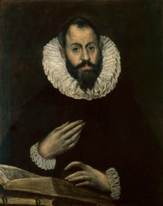 Porträtt av en man, ca 1600-1610.