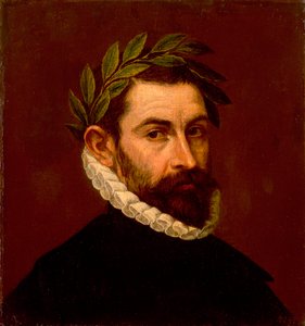 Porträtt av poeten Alonso de Ercilla y Zuniga