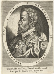 Ercole II dEste 1508-1559, hertig av Ferrara, Modena och Reggio, ca. 1600
