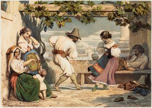 La Saltarelle, 1800-tal.