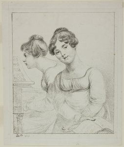 Madame Lavallée och Madame de Valory av Dominique Vivant Denon